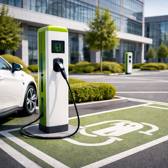 Installation de bornes de recharge en entreprise